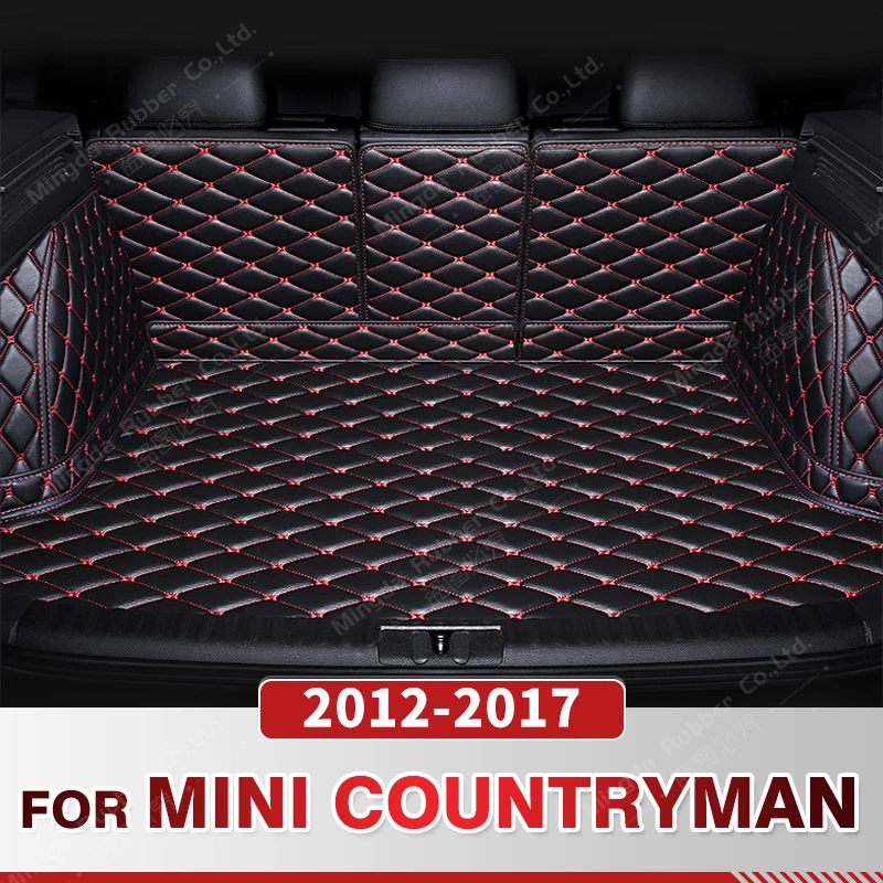 

Автомобильный коврик для багажника с полным покрытием для MINI COUNTRYMAN 2012-2017 16 15 14 13, чехол для багажника автомобиля, прокладка, подкладка, аксессуары для защиты интерьера