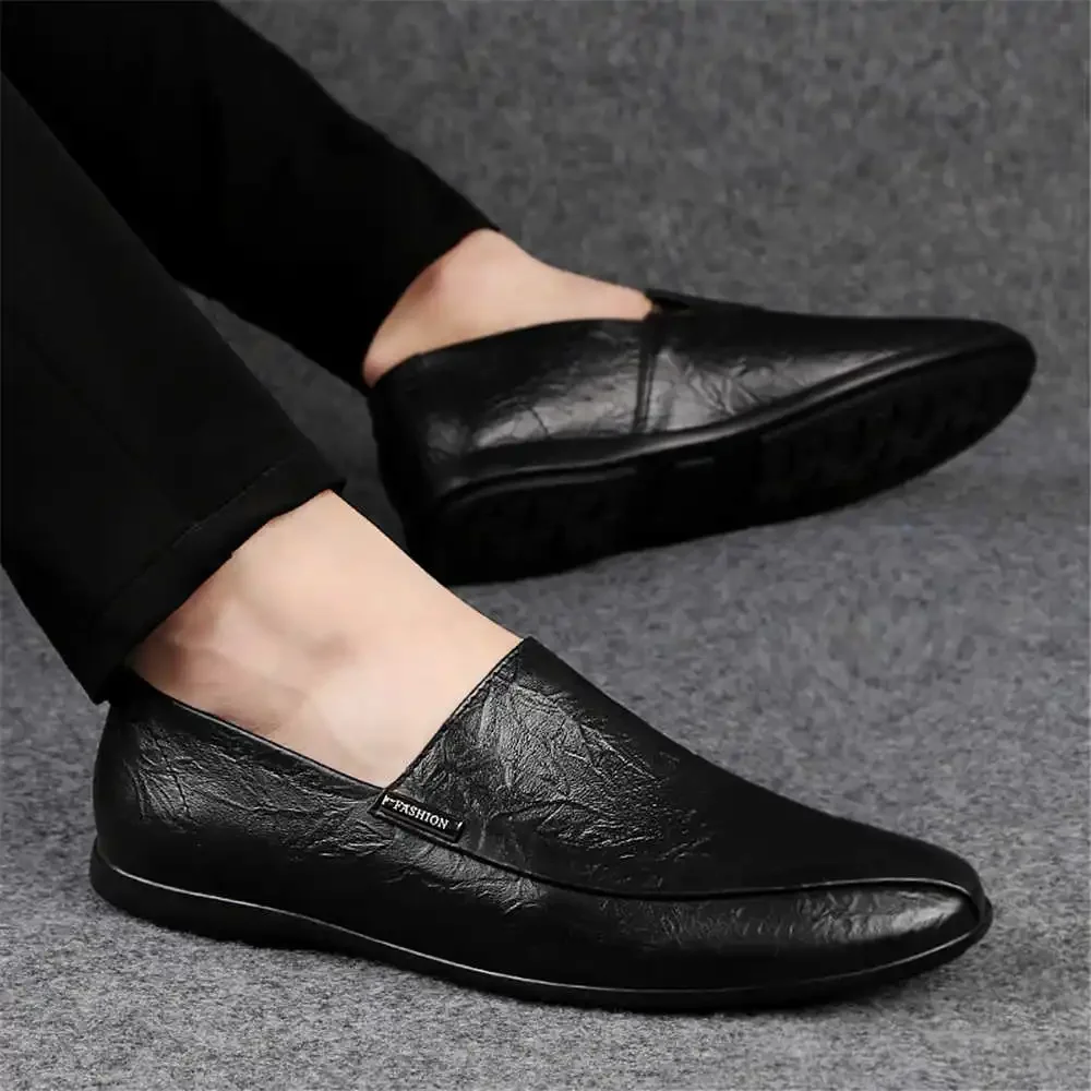 37-46 Slip On Spring Shoes Men Casual Leopard Loafers Shoes Men Sneakers Sport Chassure Foreign Top Grade Baskettes Resale