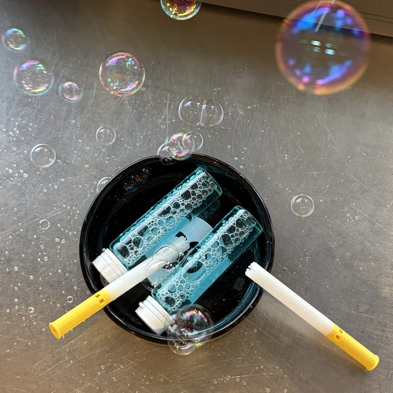 Outdoor Portable EDC Creative Plastic Bubble Cigarette Box Toy Tool