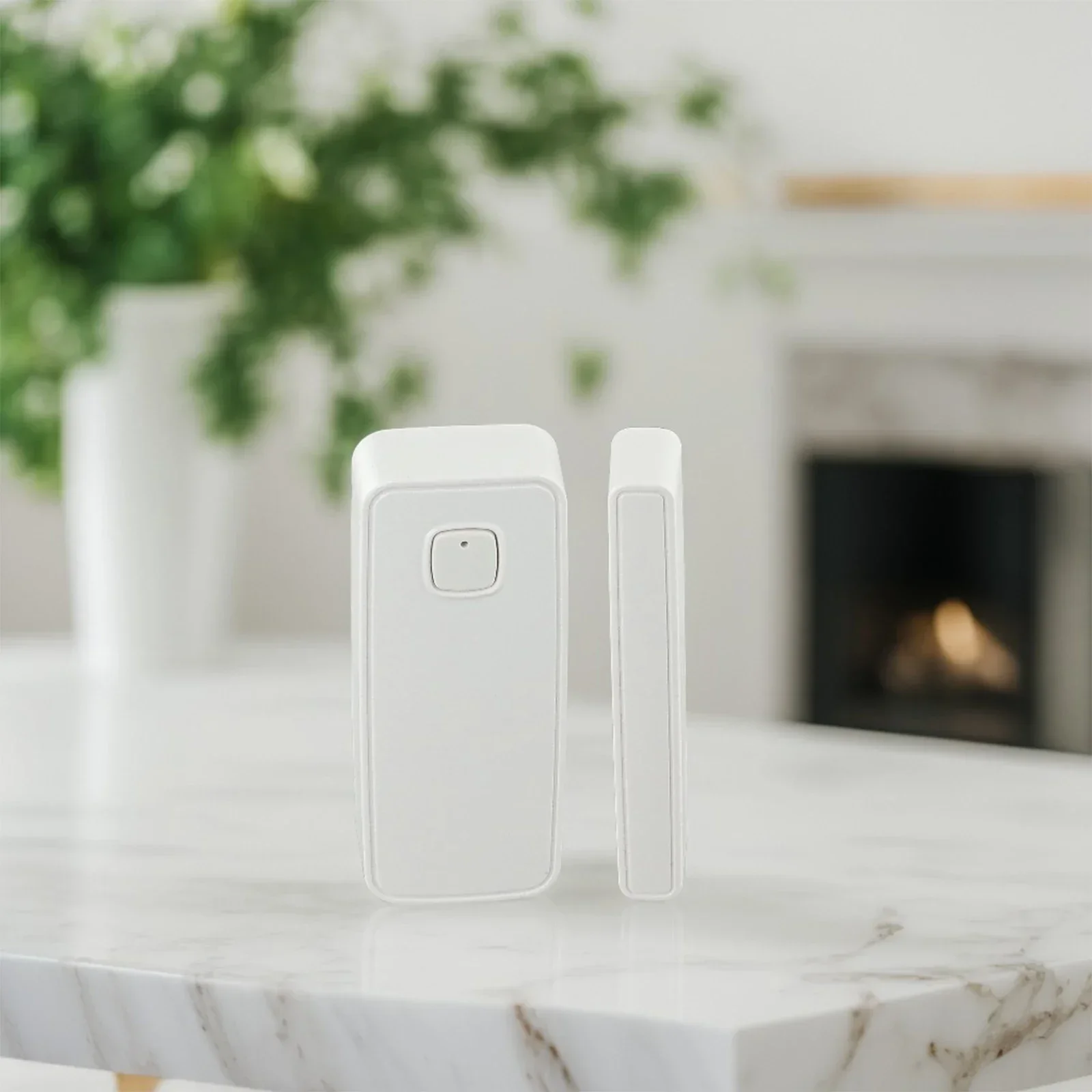 Voice Control Door Sensor Smart Home Security Security Monitoring Compact Door Sensor AAA1.5V Battery Operated