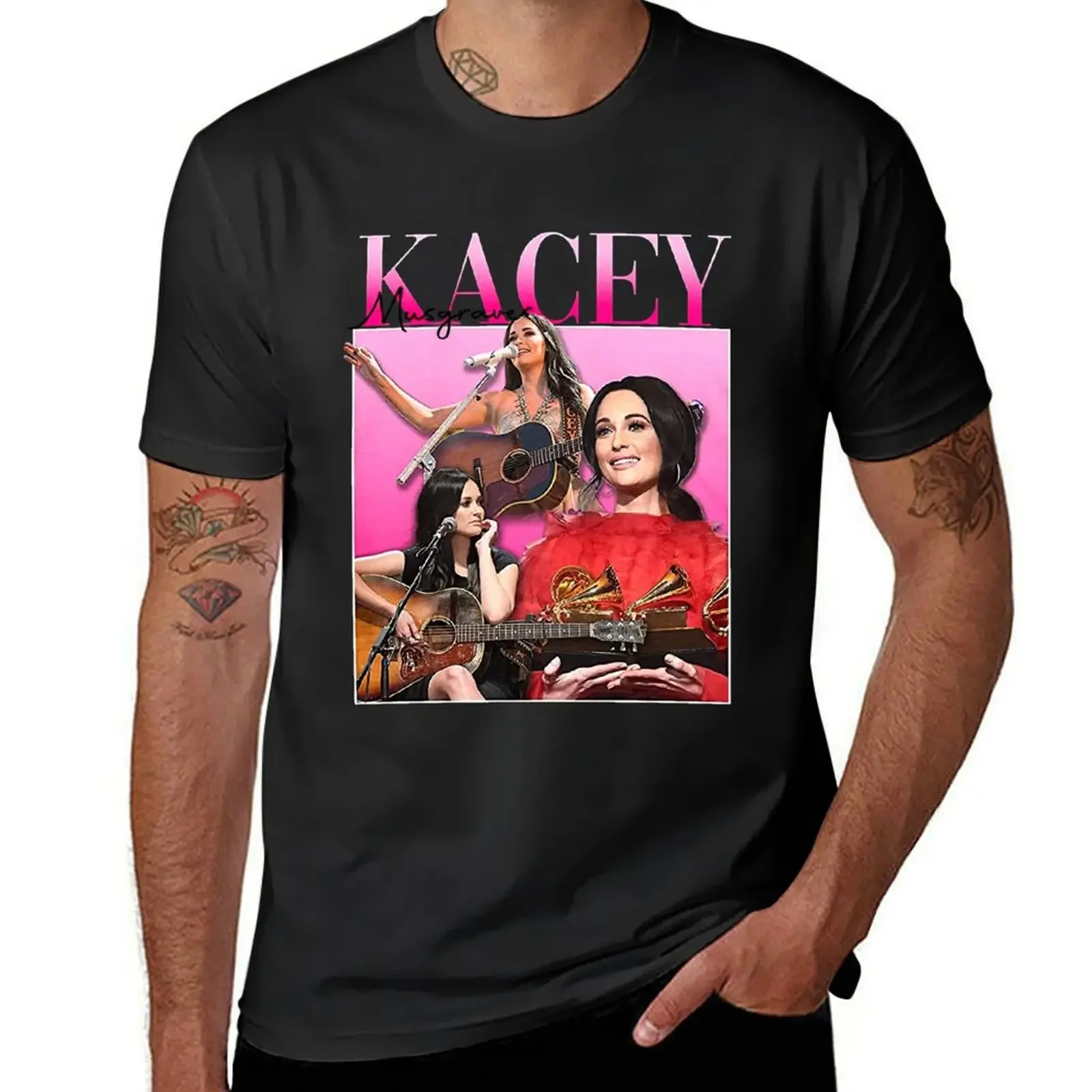 Kacey Single Classic Musgraves Music Black T-Shirt blacks aesthetic clothes men workout shirt