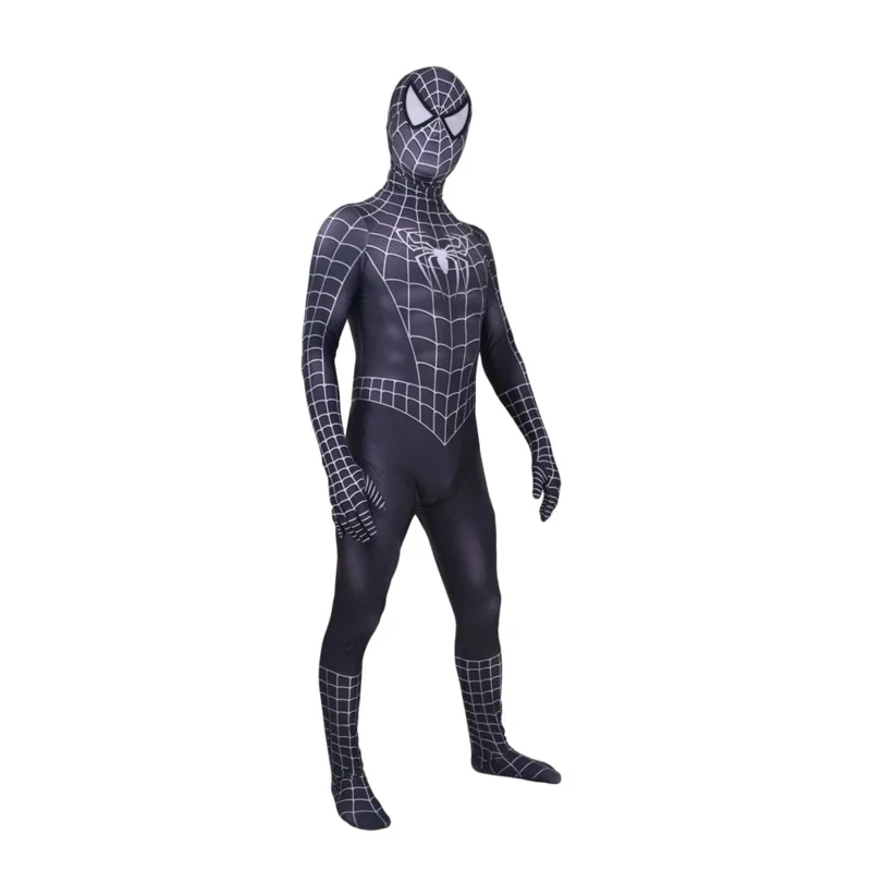 Sky06 Halloween Nero Raimi Spiderman Costume Cosplay Venom Symbiote Raimi Vestito Zentai Tuta Uomini Adulti Bambini Festa Jumps66lU &