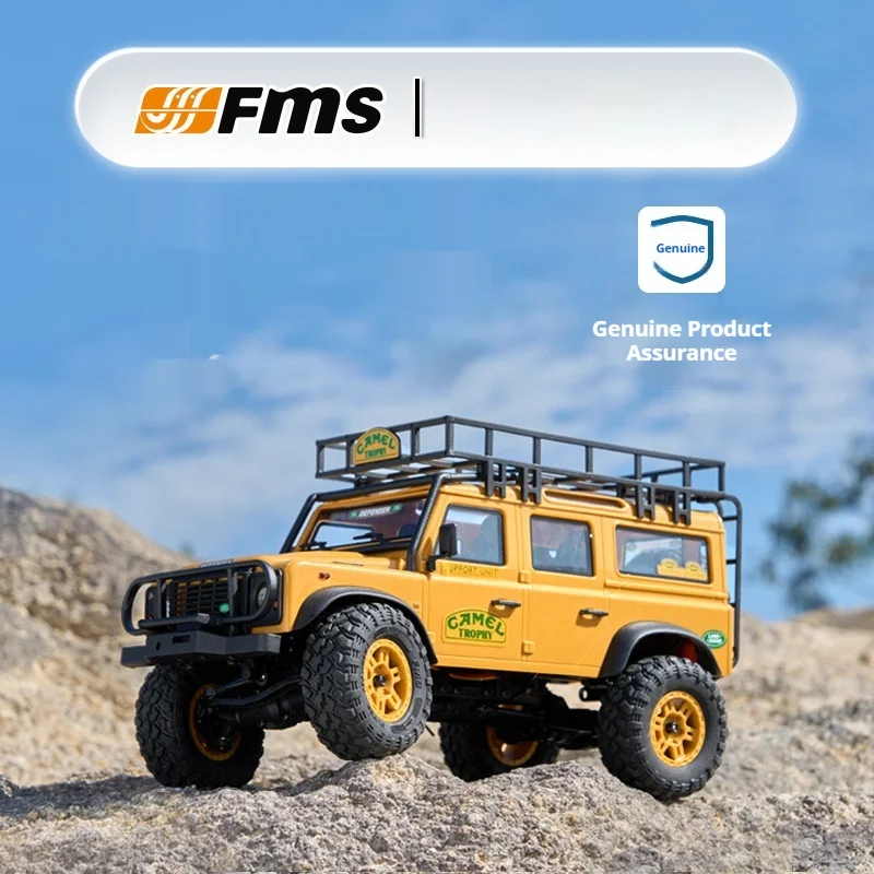 New FMS FCX24M 1/24 RC Four-Wheel Drive Electric Cars Remote Control Climbing Off-Road Vehicle Simulation Car Model Toys Gifts