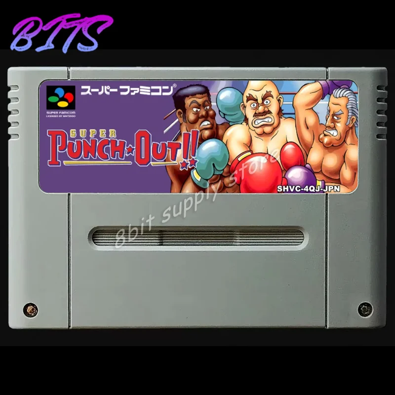 

16bit Game cards：Super Punch-Out!! ( Japanese NTSC Version!! )