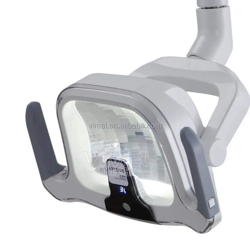 Luz da lâmpada do refletor oral dental médico da temperatura da cor dobro com tela de toque do sensor da exposição do LCD