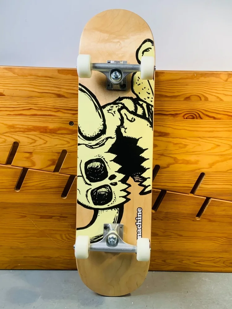 

Brand Discount Toy Machine Skateboard 8 Inch Street Skateboard Maple Double Concave Deck Youth Adult Double Kick Skateboard