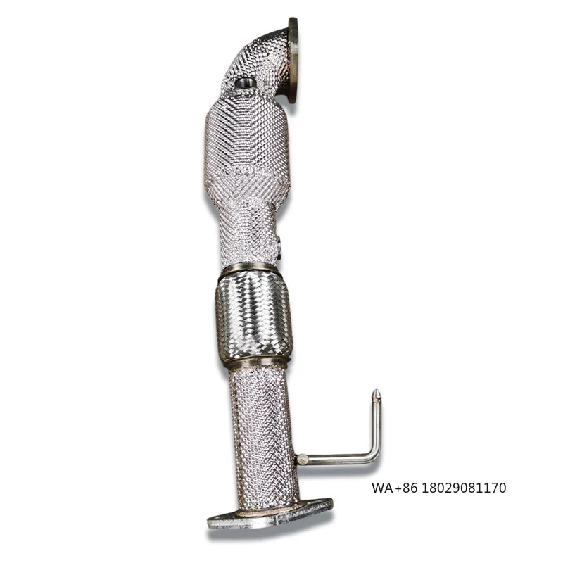 

1.High Performance Stainless Steel High-Flow Front Pipe With Catalytic Converter for Lafesta