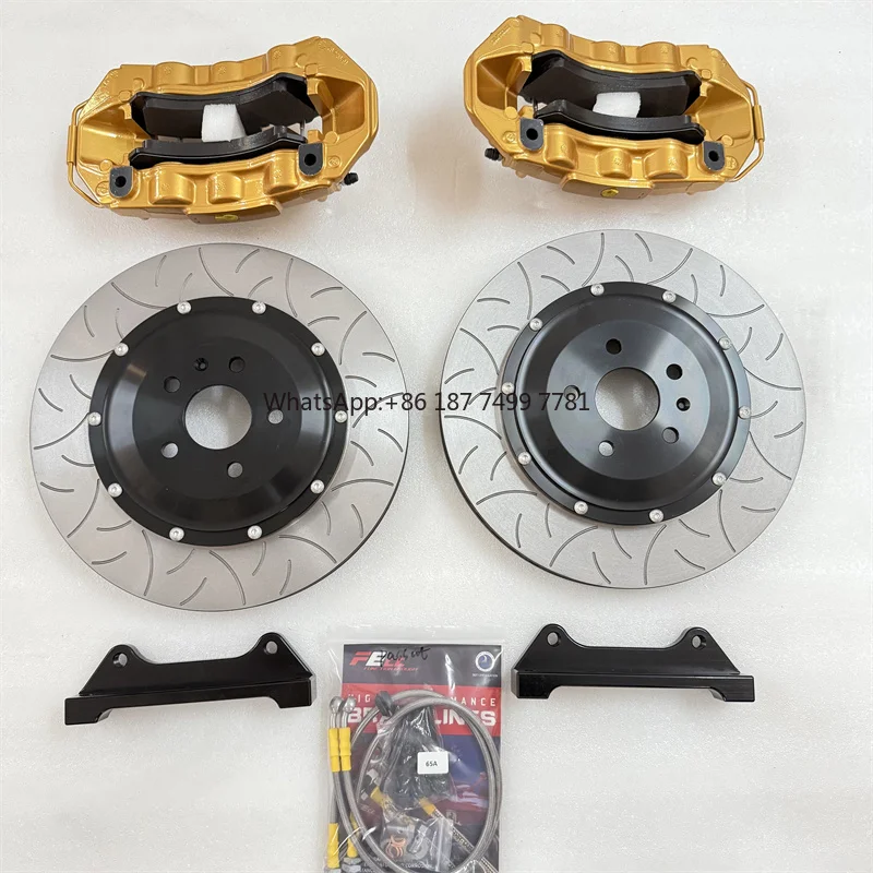 

.Big Brake Kit 405*34mm Dragon Slot Disc for . GLC C253 Coupe 2018 21inch
