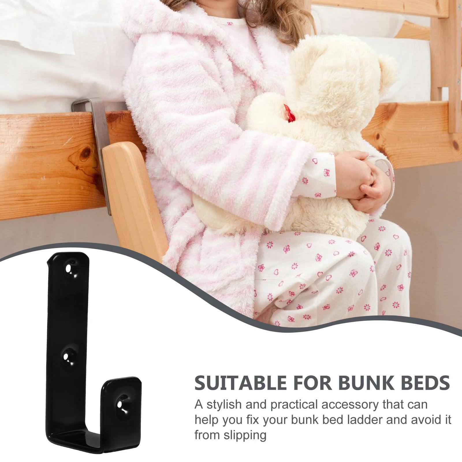 خطاف سلم سرير للأطفال ، أسرة بطابقين ، قوس سلم ، جزء سرير ، مجموعة واحدة