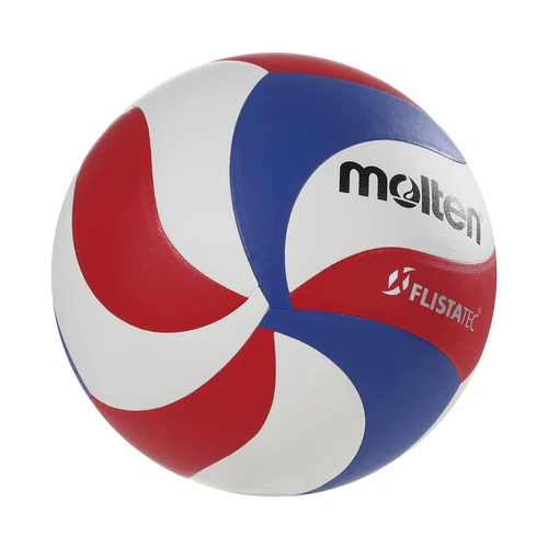 Imagen 2 del producto Voleibol de competición profesional Molten, fila dura, resistente al desgaste, adiestramiento en interiores y exteriores, talla 5 PU, NCAA 5000