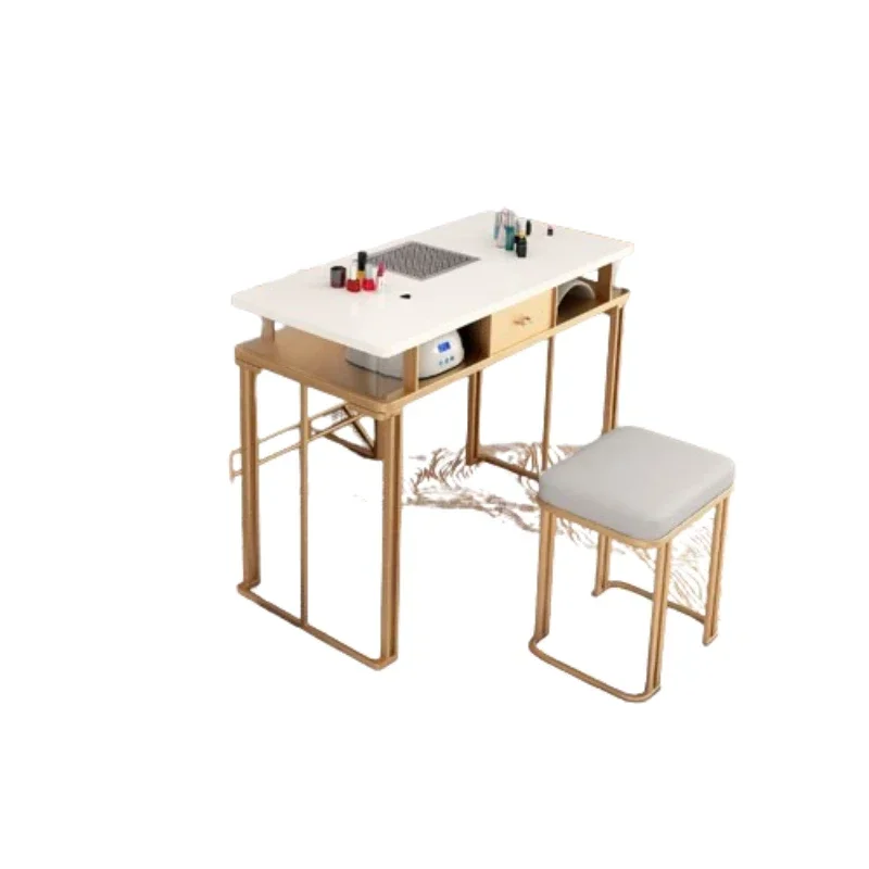 

Professional Nails Table Furniture Aesthetics And Beauty Nail Nail Salon Manicure Tables Desk Mesa Manicure Profissional Desk