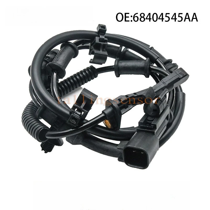 

68404545AA Rear Left/Right Anti-lock Brake Sensor ABS wheel speed sensors for Chrysler Dodge Jeep Wrangler JL 2018 2019 2020