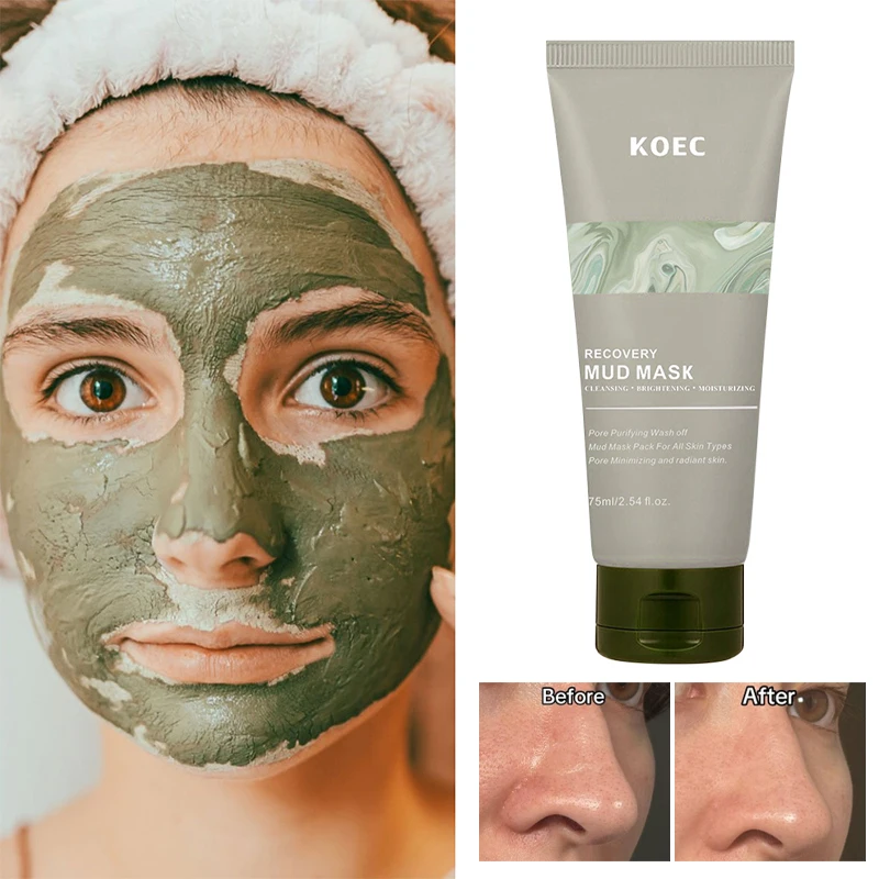 Original Brand Recovery Mud Mask Cleansing Moisturizing Mud Mask Smooth Younger-looking Skin Tk Korean Facial Skin Care Products