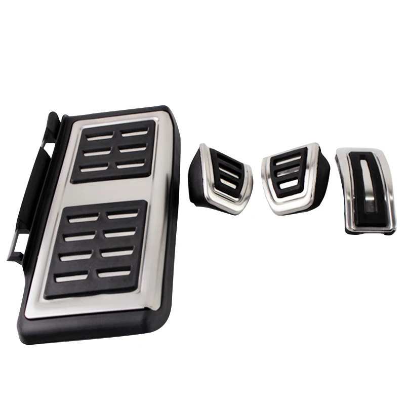 For Volkswagen VW Tiguan 2 mk2 Allspace For Skoda Karoq 2017 2018 2019 2020 2021 2022 Car Fuel Brake Pedals Cover Accessories