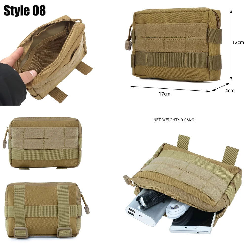 OPHIDIAN Jagd Tasche Molle Tasche Getriebe Taille Tasche Männer Telefon Tasche Camping Jagd Zubehör Gürtel Taille Tasche EDC Tasche – Detail 6