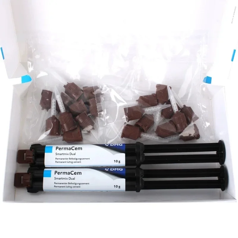 Dental High Inlay Crown Bridge Pile Core Bonding Resin Materials Oral Double Curing Resin Composite Bonding Agent Resin 10g/pc