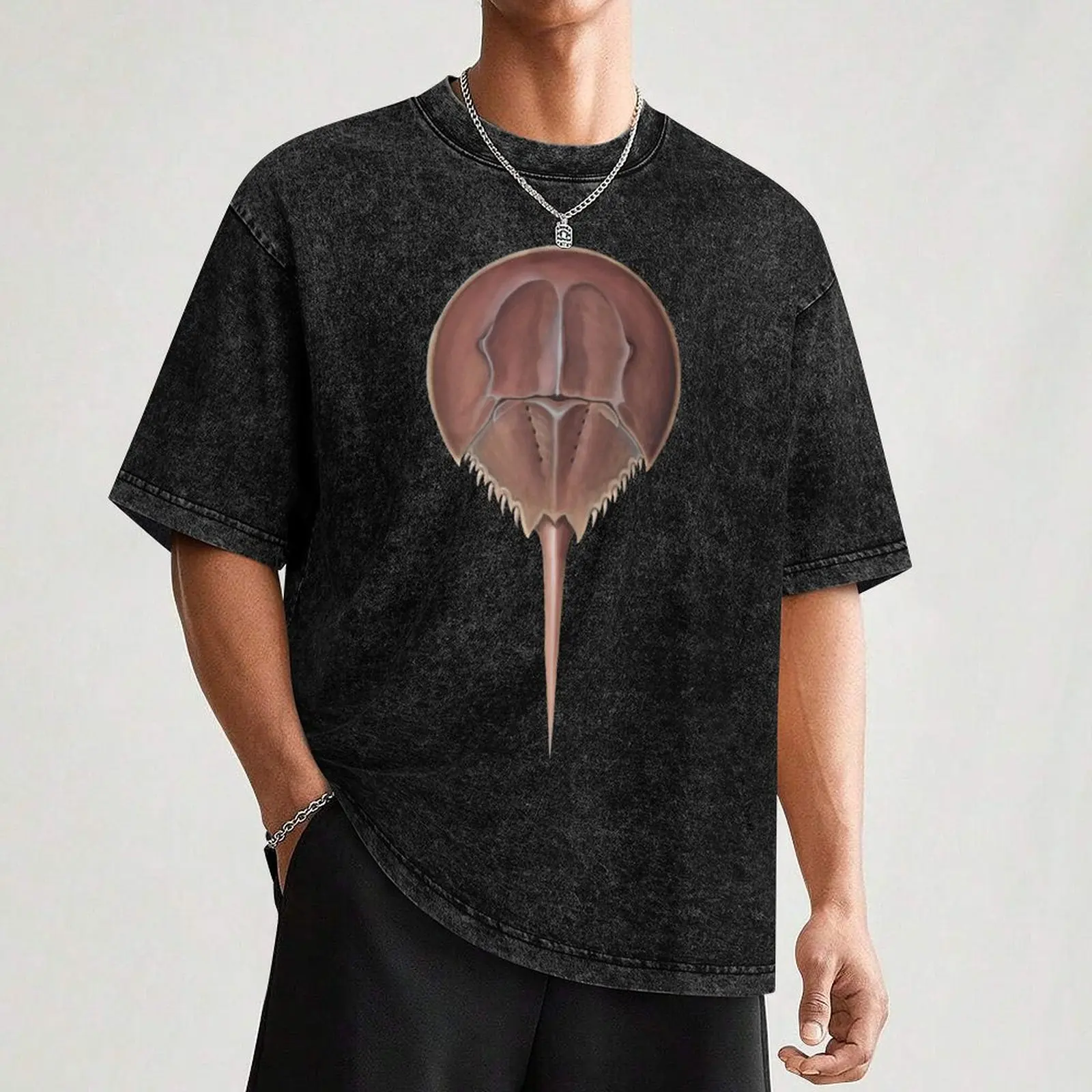 Horseshoe Crab T-Shirt All Weather Casual Short Sleeve