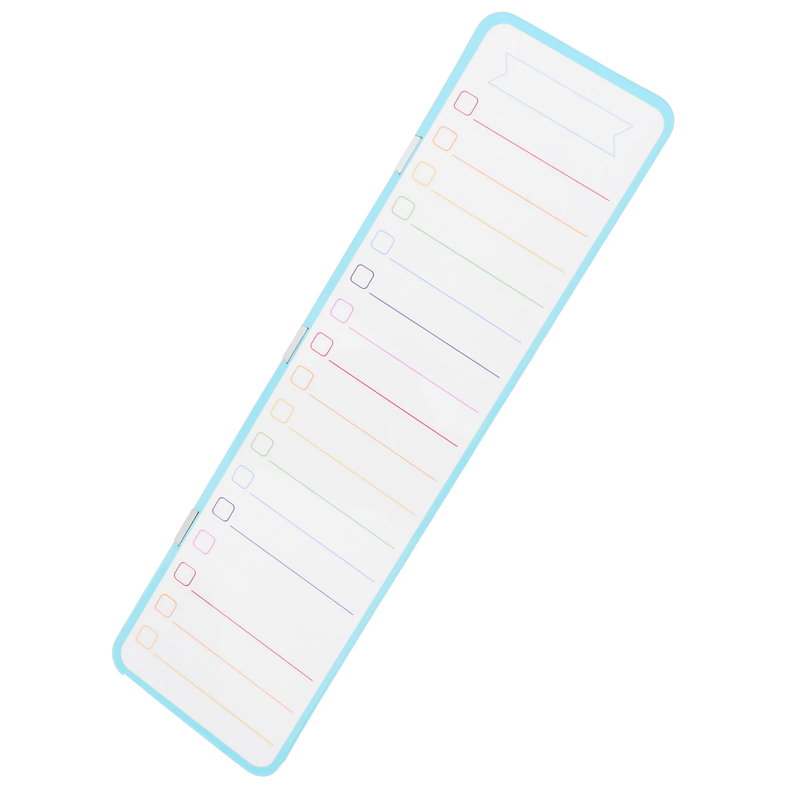 

Magnetic Whiteboard for Computer Monitor Side Dry Erase Notes Fridge Goals Board Shopping List Notepads Desk ganizer