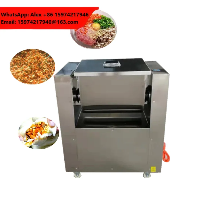 Business Rechargeable Mixer For Vegetables Meat Stir To Mix Automatic Stretching Potato Spiral Machine Mixing Stuffing Machine