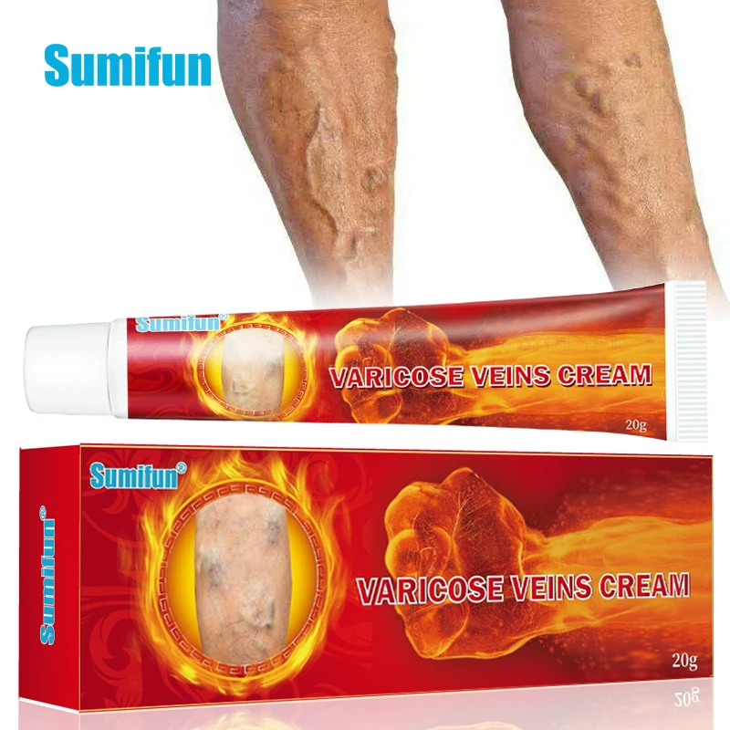 

Sumifun 20g Varicose Vein Repair Cream Swelling of Leg Blood Vessel Earthworm Varicose Improve Cream Varicosity Angiitis Removal