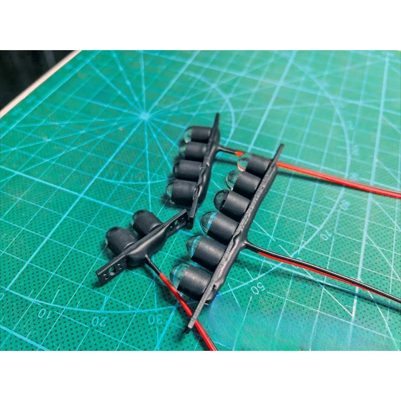 LED سقف ضوء الأضواء ل 1/10 RC الزاحف سيارة Traxxas TRX4 المدافع برونكو محوري SCX10 90046 RC4WD D90 الشبح رانجلر أجزاء