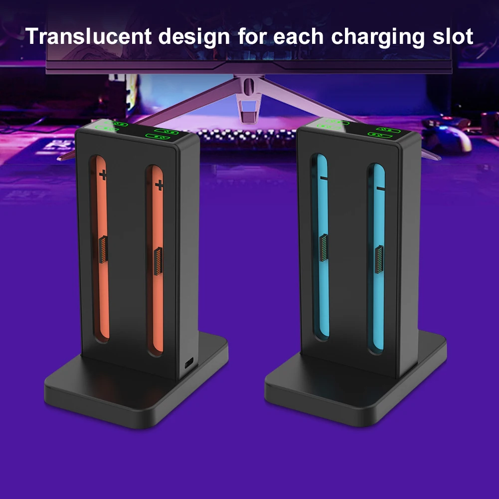 

Controller Charger 4 in 1 Magnetic Controller Charger Stand Station Magnetic Charger Station for Nintendo Switch2