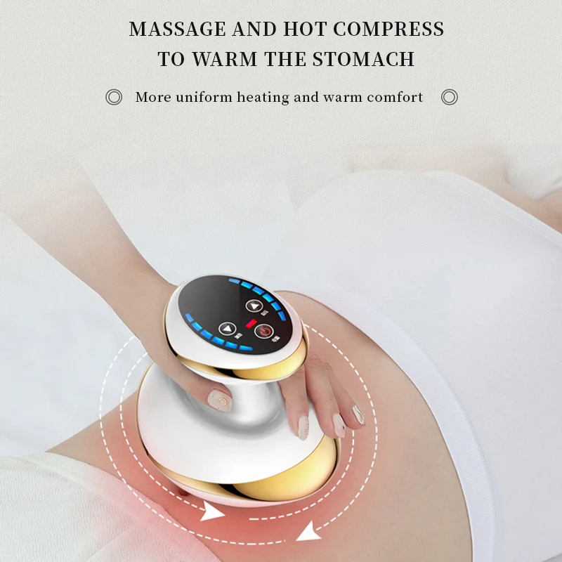 Set Smart Cupping Scraping Therapy Massager Cupping Massager Bian Stone Gua Sha Scraping Tool