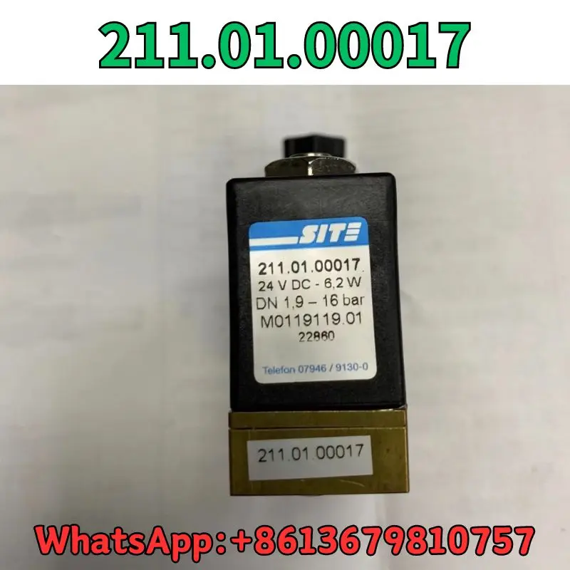 New Electromagnetic valve 211.01.000017 Fast Shipping