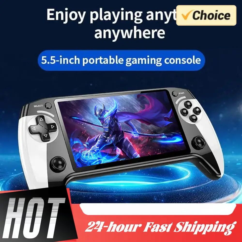 

X9 Handheld Game Console 5.5 Inch Screen Retro Gaming Console with 20000+ Classic Games Video Game Player for Kids and Adults