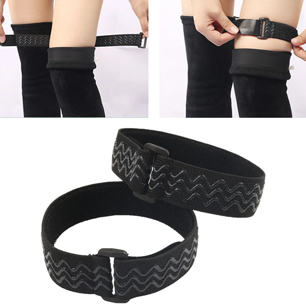 Anti Fall Strap Boots Fixing Inside Non-Slip Boots Strap Women Shoes Accessories  Anti-fall Elastic Adjustable Boots Belt