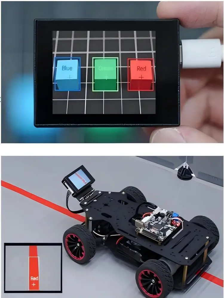 Módulo Visual WonderMV K210, módulo de reconocimiento de visión, cámara inteligente, placa de desarrollo Python, Sensor Canmv programable para Robot