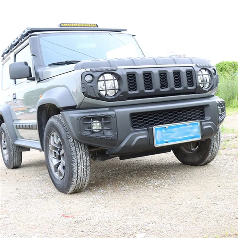 

A42M-For Suzuki Jimny JB64 JB74 2019-2024 Car Front Fog Light Headlight Lamp Protector Guard Cover Trim Exterior Accessories