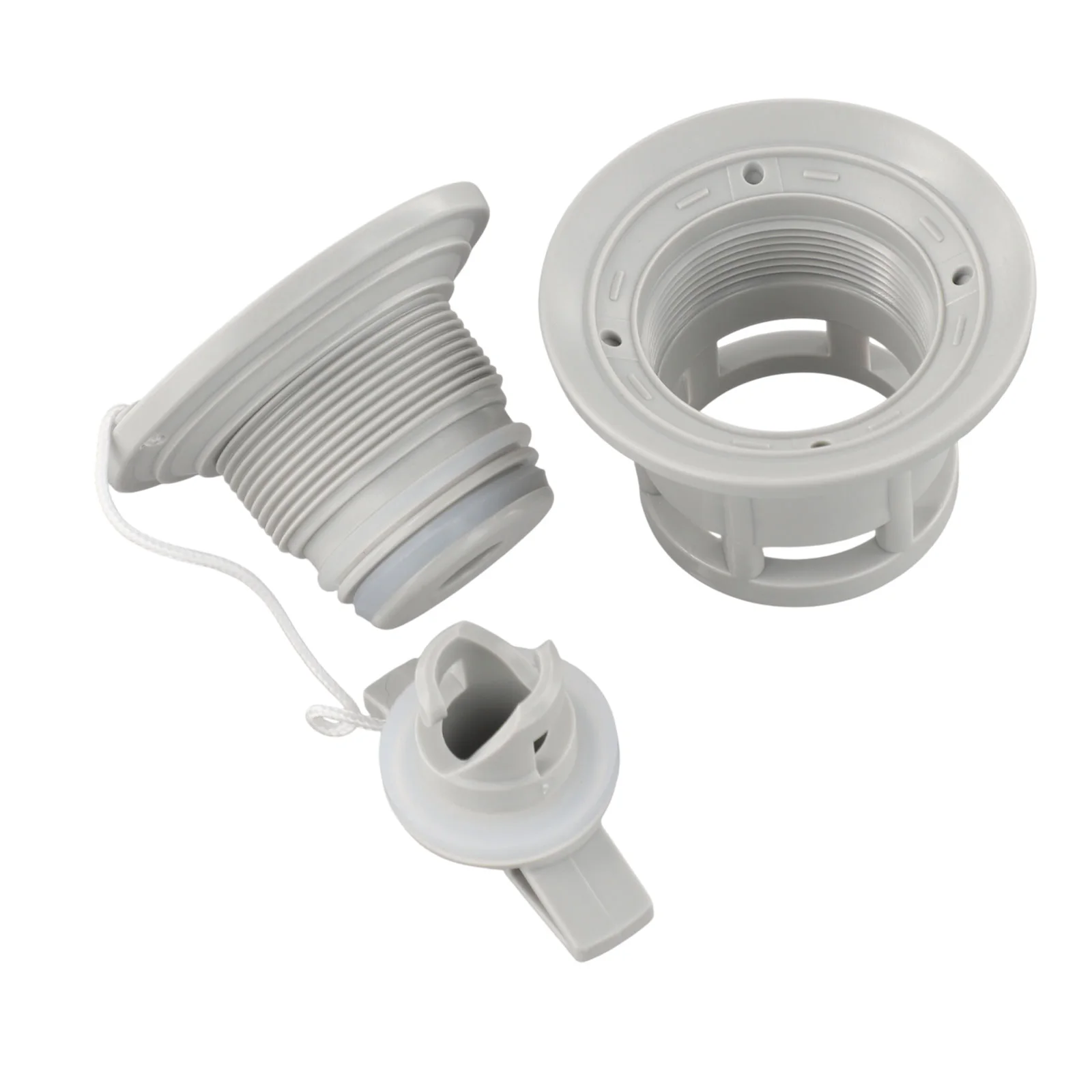 Compact Portable Valve Adapter 62.5*43.4mm Hose Valve Adapter Compact Size Easy Installation Efficient Deflation