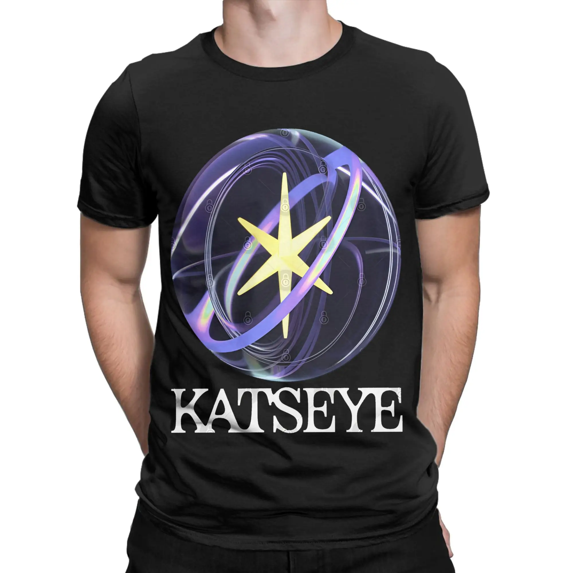 KATEYE Kpop Group Merch hombres mujeres Camiseta de algodón puro Camiseta con estampado gráfico Tops camiseta