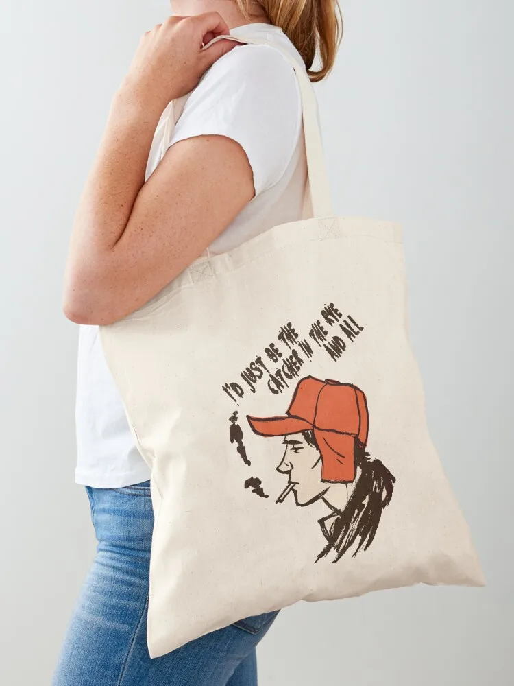 Holden Caulfield, I'd just be the catcher in the rye and all Tote Bag Handbags women Large bags for women eco pack