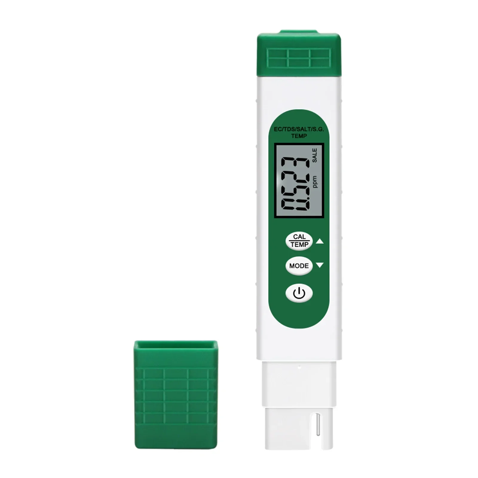 5 In 1 Portable Digital Water Quality Tester Water Purity Temperature Ppm Testing Instruments Ec Conductivity Tds Salinity Meter