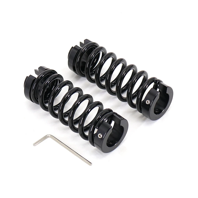 Motorcycle Lift Seat Spring Shock Spring Accessory For Yamaha TMAX 530 T-MAX 560 T-MAX SX DX Supports Shock Absorbers Black