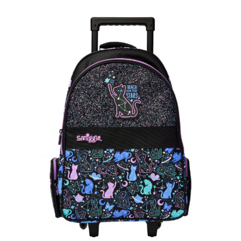 

Hot Selling Australian Smilgle Backpack Children'S Large Capacity Starry Sky Cat Backpack Elementary School Cartoon Leisure Bag