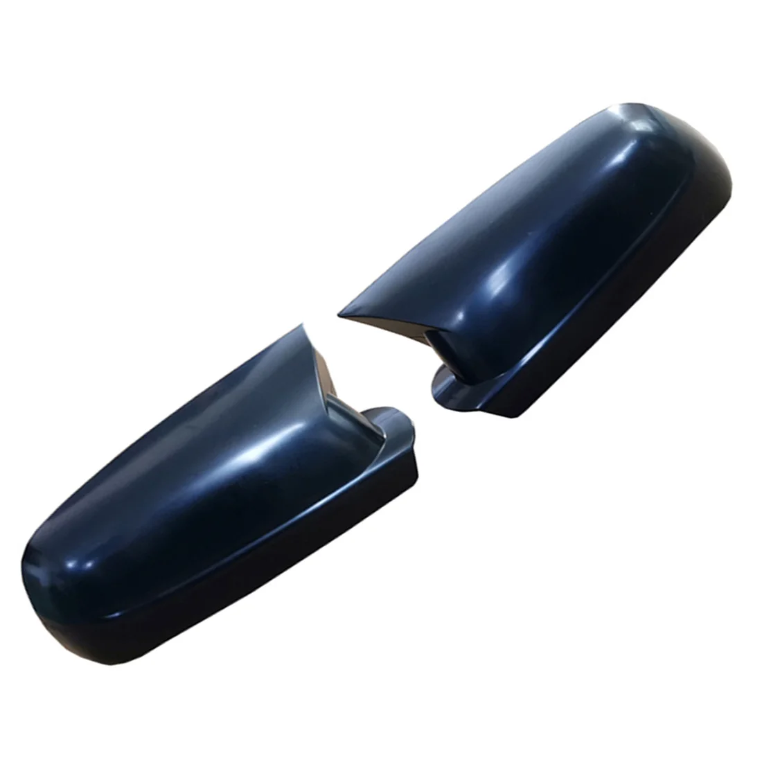 Car Glossy Black Ox Horn Rearview Side Mirror Shell Sticker Reversing Mirror Cover Caps Trim for-VW Golf Mk4 4