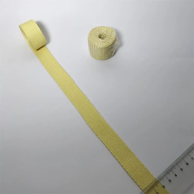 

High-strength Wear-resistant Safety Belt 20mm/23.5mm Fire Retardant and Fireproof Industrial Aramid Webbing Strap