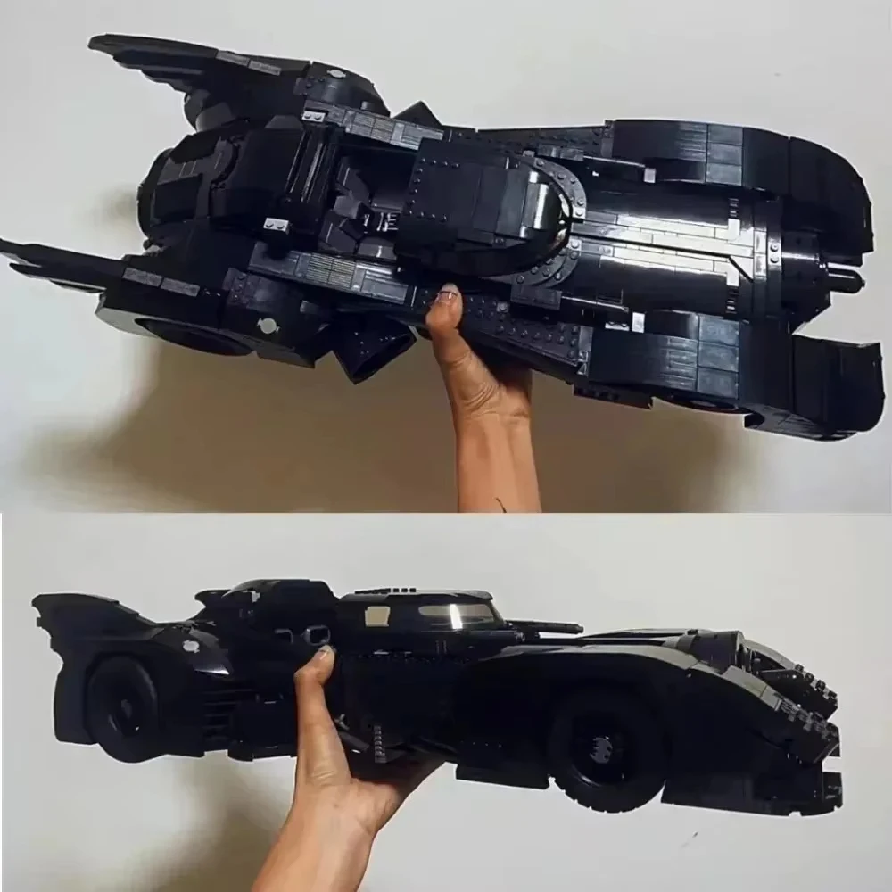 Novo 76139 série de filmes escuro batmobile bloco de construção modelo conjunto natal menino presente