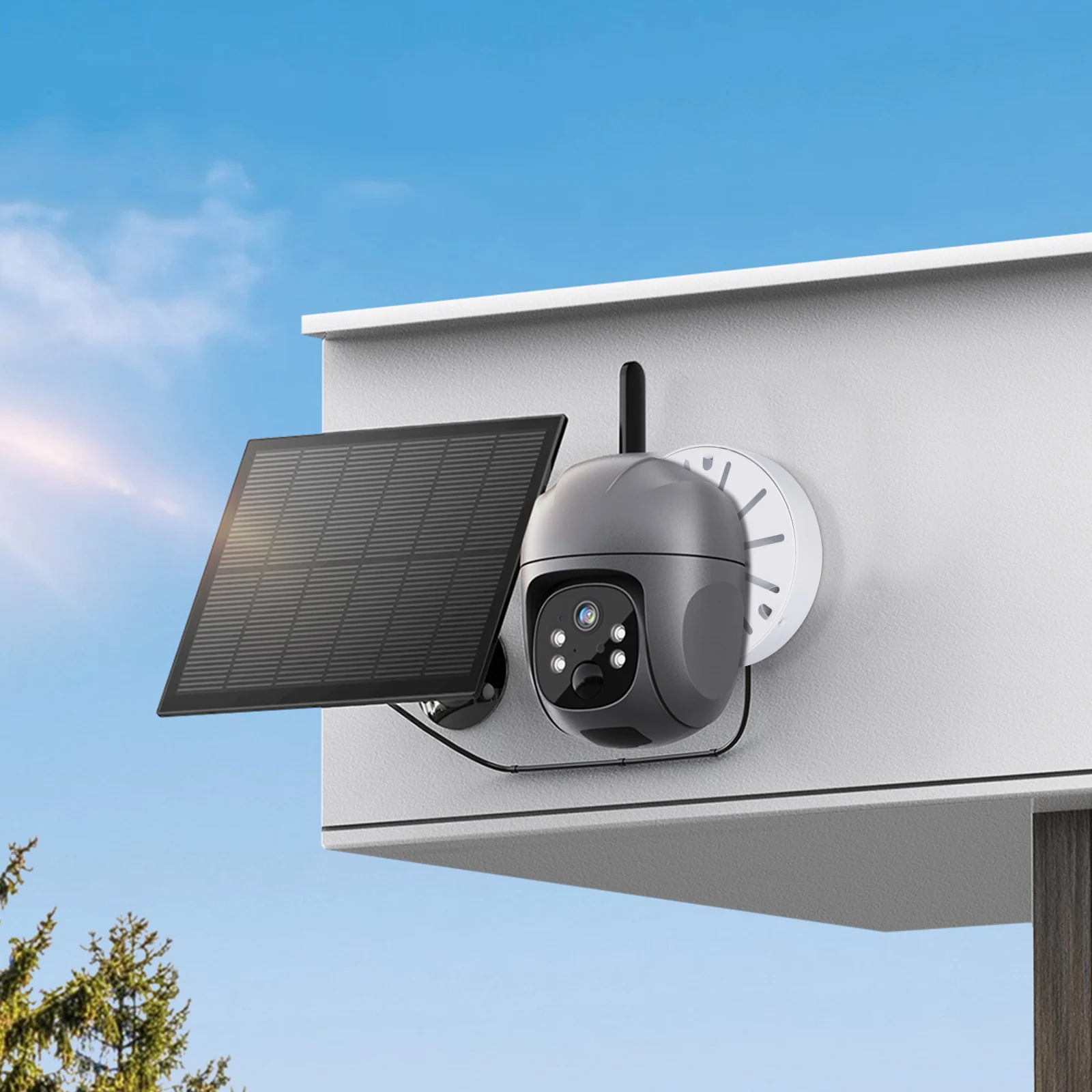 

Compact Aluminum Alloy Junction Box for Cctv Camera Mount Outdoor Indoor Wall Ceiling Cable Storage Security Camera Junction Box