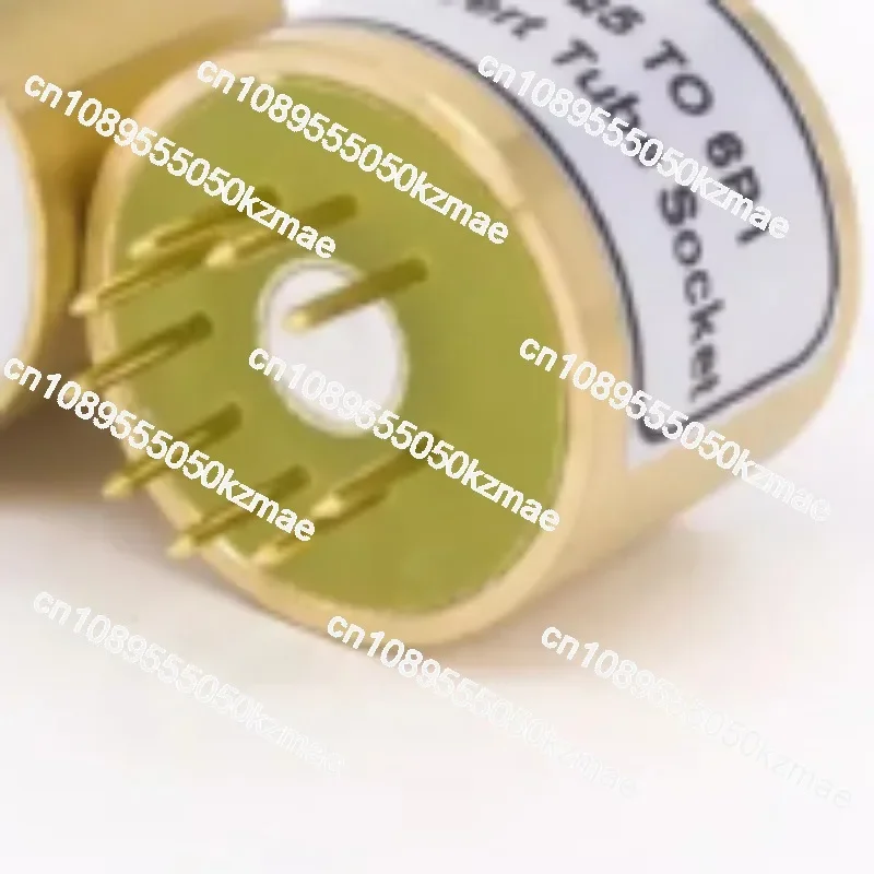 6AQ5 to 6P1 Vacuum Tube Adapter Socket, Electronic Tube Converter Seat for Bile Tube Amplifier