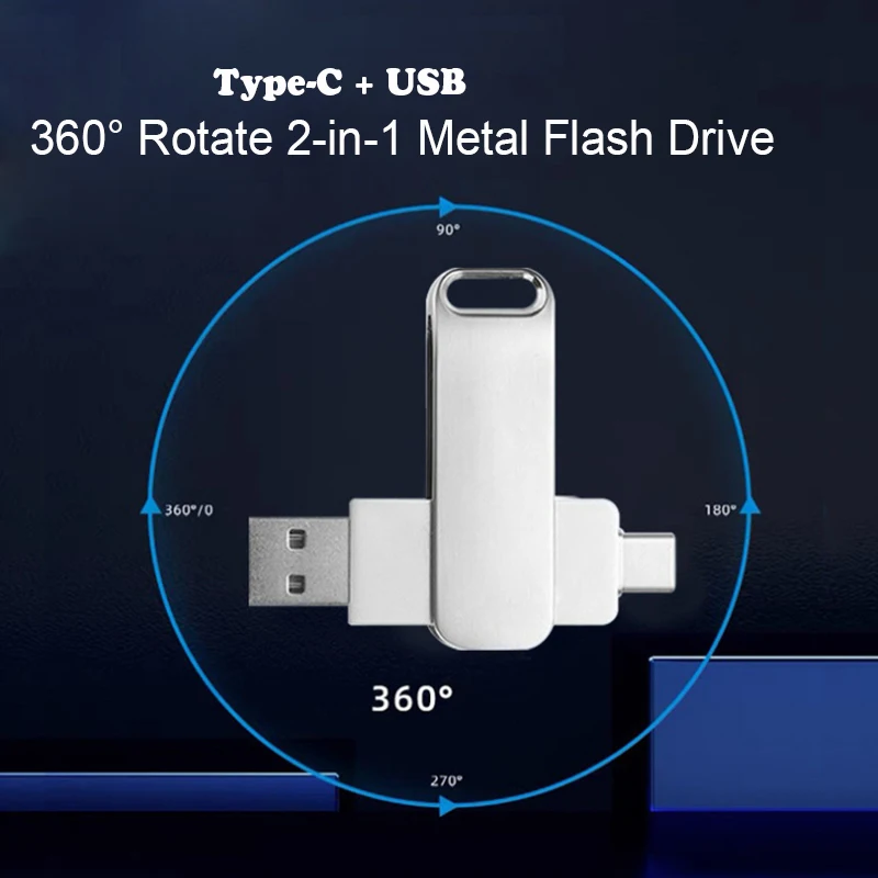 Pendrive tipo c otg usb flash drive 128gb 64gb 32gb 16gb 8gbmemory stick 2.0 pendrive de alta velocidade para dispositivo tipo-c