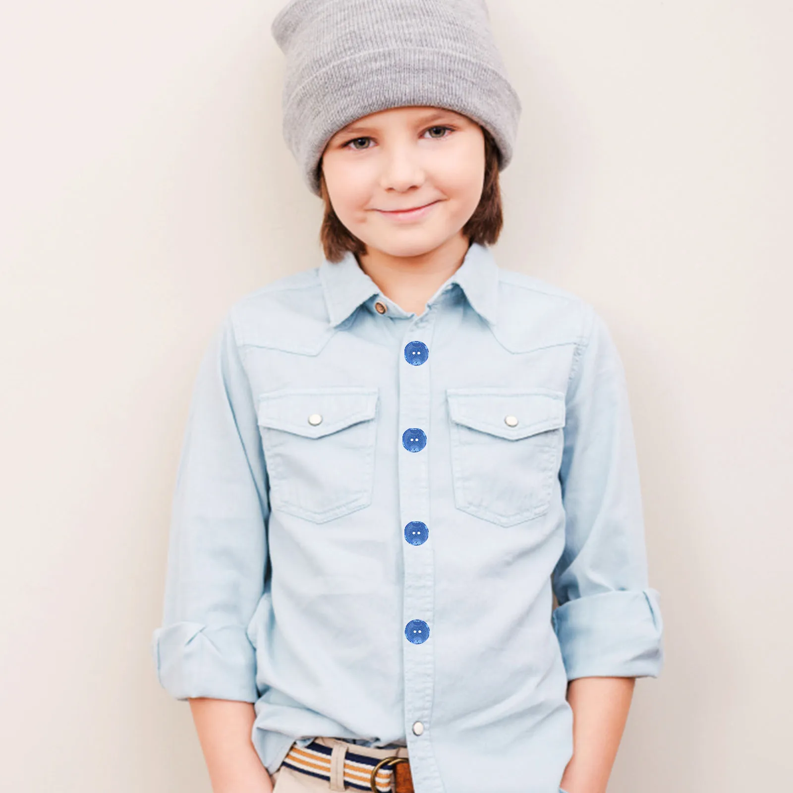 

1Set Colored Resin Buttons Premium Round DIY Sewing Supplies for Clothing Crafts Decoration Craft Making Button Ornaments