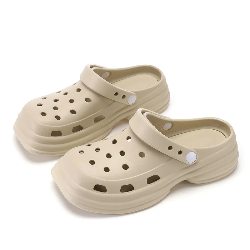 New Non-Slip Summer Women Garden Shoes Fashion Slipper Sandals Thick Bottom Wear-Resistant Size 35-40