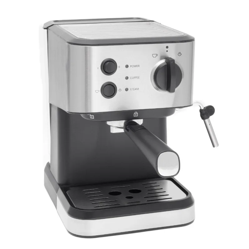 

1050W Supply Coffee Machine Household Small Semi-automatic High Pressure Steam Type