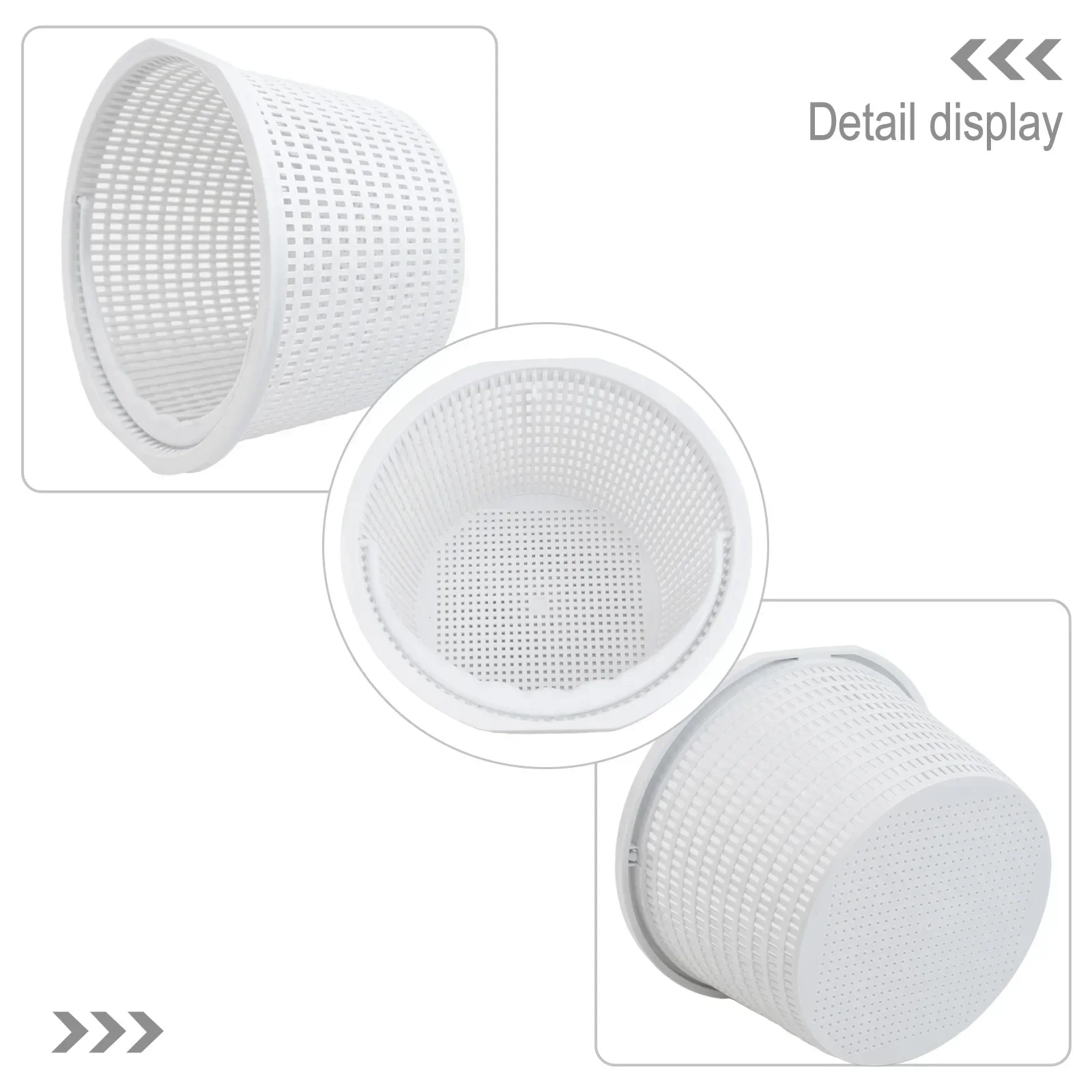 Easily Maintain Your Pool Sturdy 2 Inch Concrete Skimmer Filter Basket that Fits Perfectly on For Hayward Models
