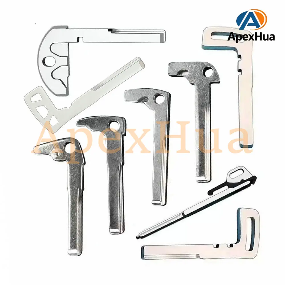 For Mercedes-Benz Smart Card Emergency Key Blank Uncut Small Mechanical Key Blade Fit A B C E S M Class GLK Vito Viano