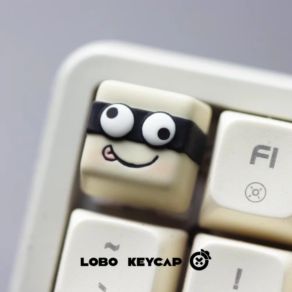 

Крышка клавиатуры Naraka Bladepoint, забавная смоляная клавиатура ручной работы, аксессуары для механической клавиатуры, 1U Cherry MX, подарок Lucky65